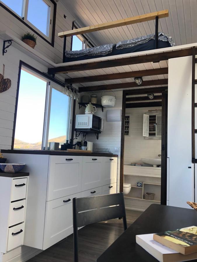 Tinyhouse Luna With Ac, Bbq And Beautiful View La Vegueta 외부 사진